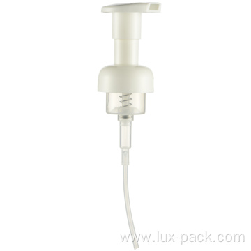 aluminum with cover PP plastic external cream pump